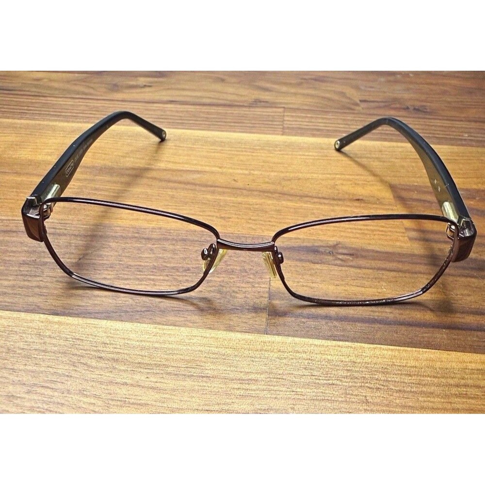 Coach Women Dark Brown LOUIS 1009 52-15 135 Eyeglass Frames only